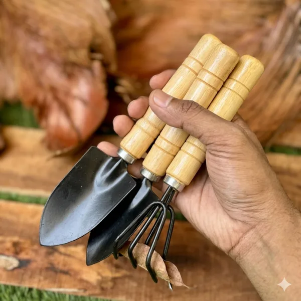 sekop mini kebun ringan untuk berkebun urban dan taman rumahan β PisauNusantara